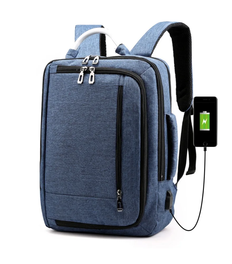Computer bag casual women's travel bag middle school student schoolbag fashionable men's backpack Korean version trendy backpack