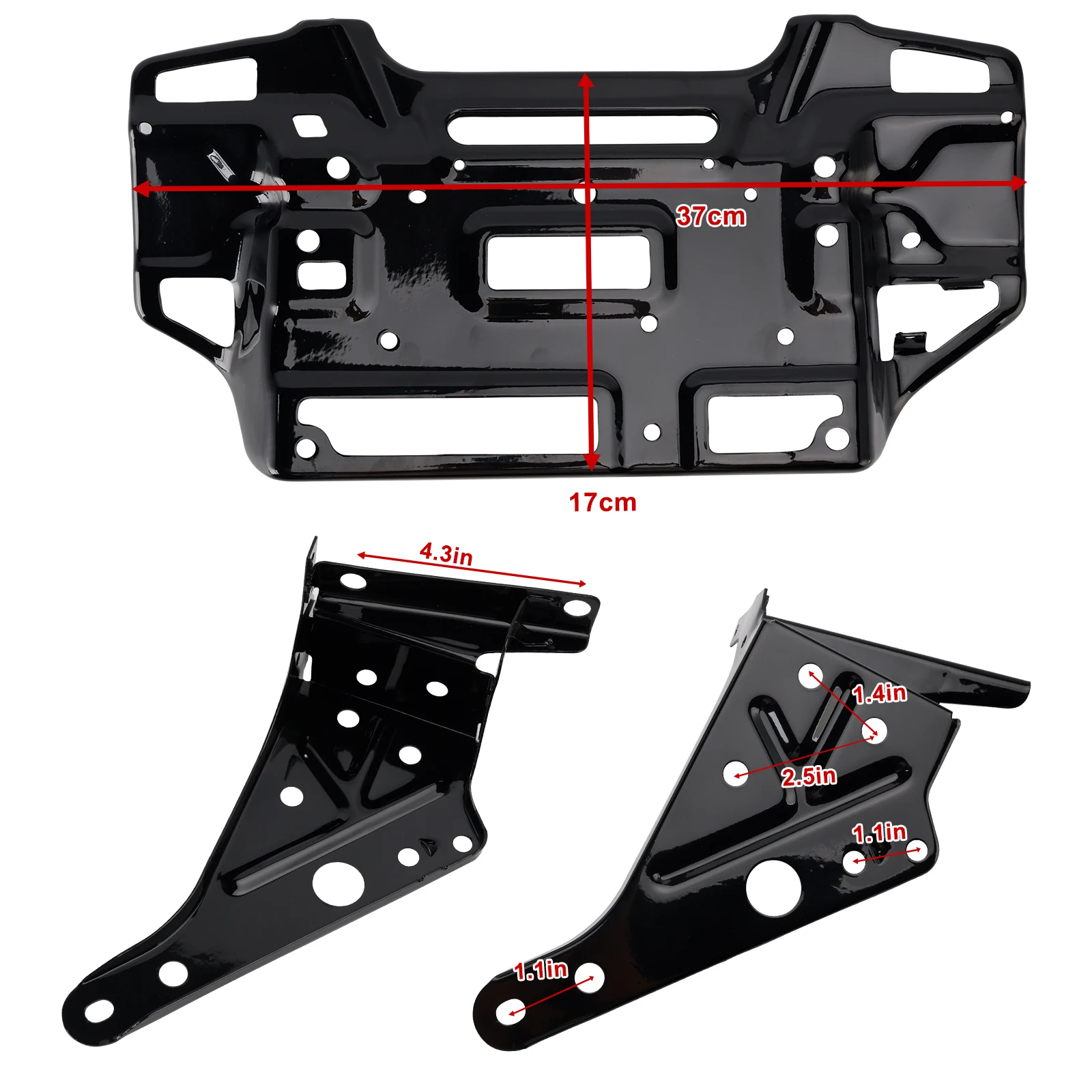 Topteng 57000169 57000170 Head Brackets 57000186 For Touring street Glide 2014-2023
