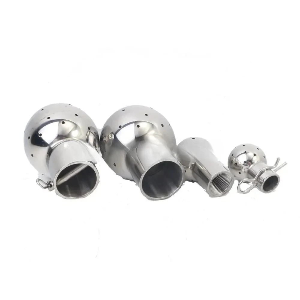 

2pcs 304 stainless steel fixed cleaning ball/food grade/plug type/welded type/internal thread