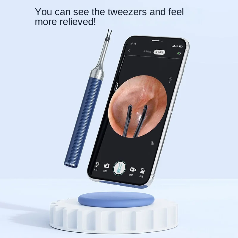 Nuove pinzette Visual Ear Pick endoscopio Smart Ear Picking Tools WiFi Ear Pick artefatto Visual Ear Pick