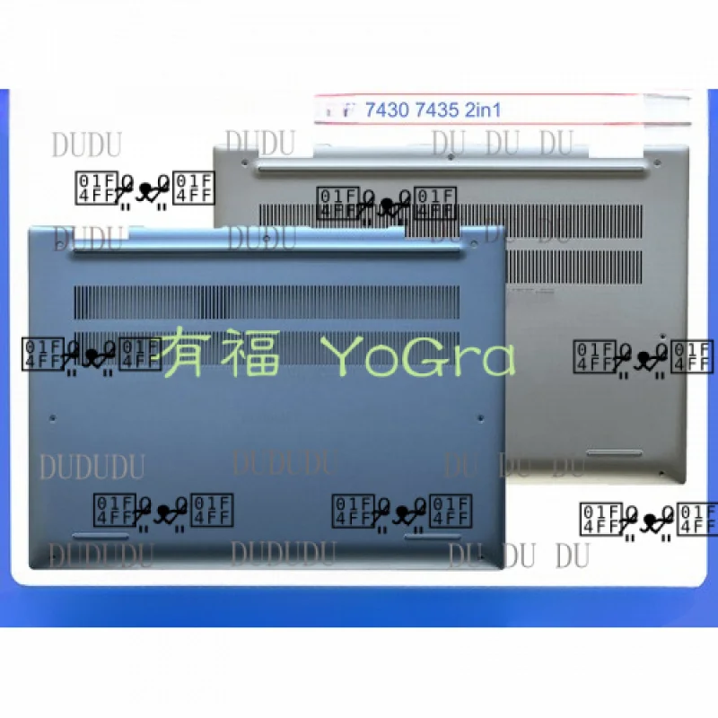 

DDD для нового ноутбука Dell Inspiron 7430 7435 2 в 1, нижняя часть корпуса, нижняя нижняя крышка D Shell