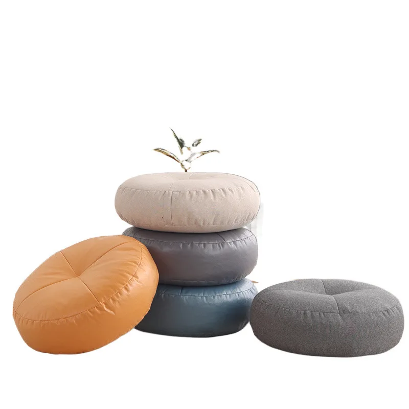 Thickened Leather Tatami Mat Non-slip Floor Cushion Comfortable Tech Fabric for Home