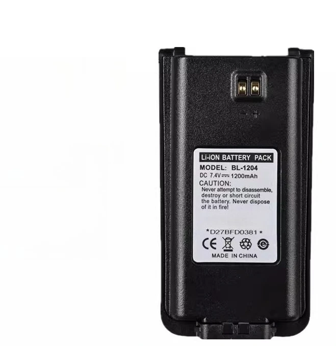 For Hytera TC-610/TC-0620/TC-610S walkie-talkie large capacity lithium battery BL1204