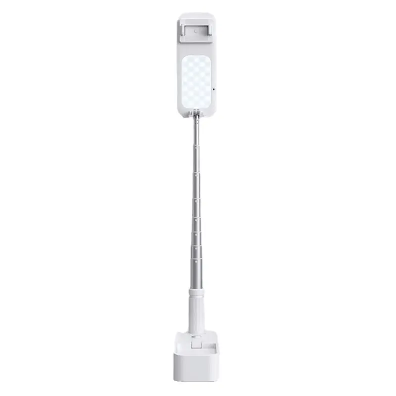 Mobile Phone Live Broadcast Bracket Multi-Function Bracket With Fill Light White-VVNB