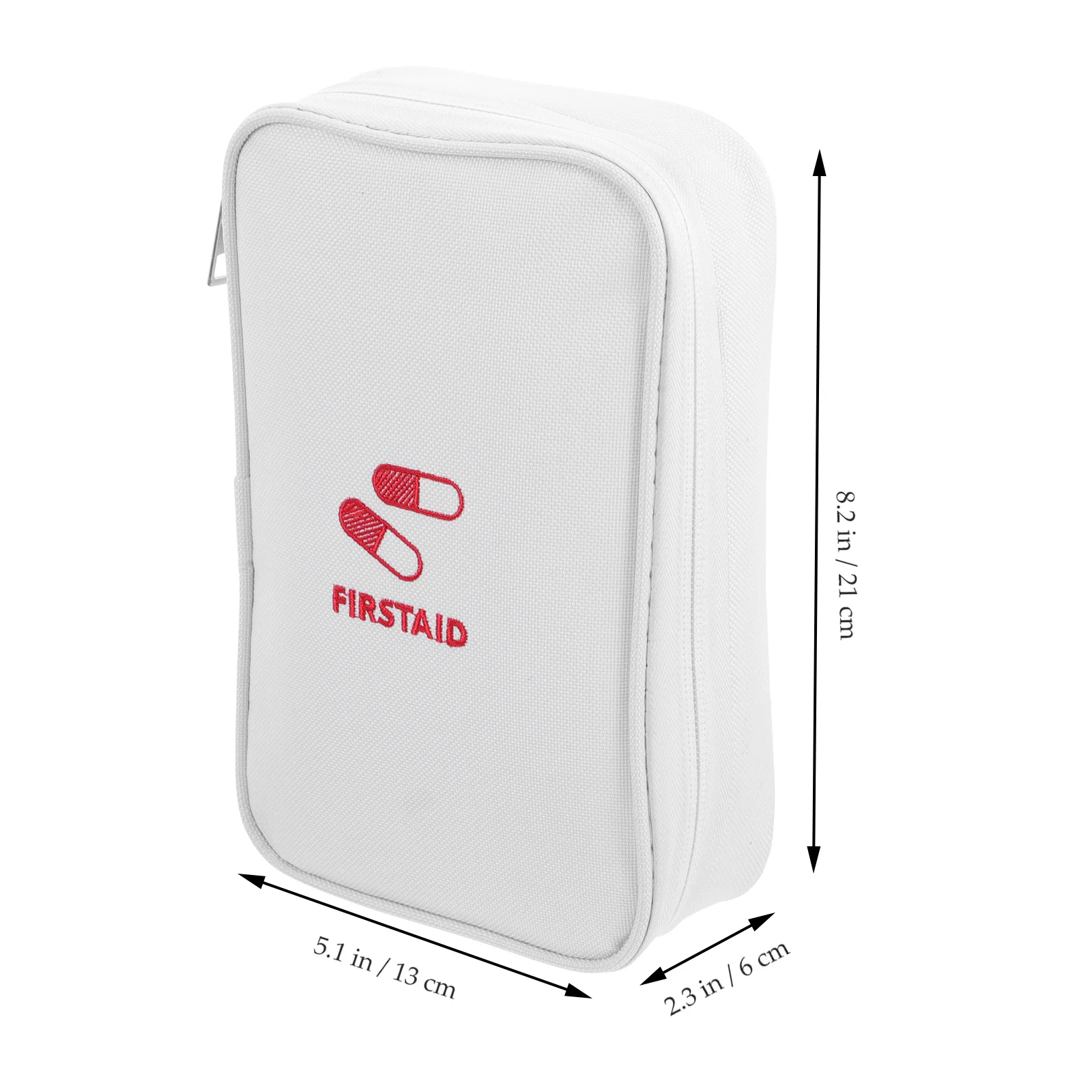 حقيبة طبية محمولة من قماش أكسفورد حقيبة إسعافات أولية كبيرة للسفر والتنزه والتخييم منظم تخزين الطوارئ حاوية محمولة