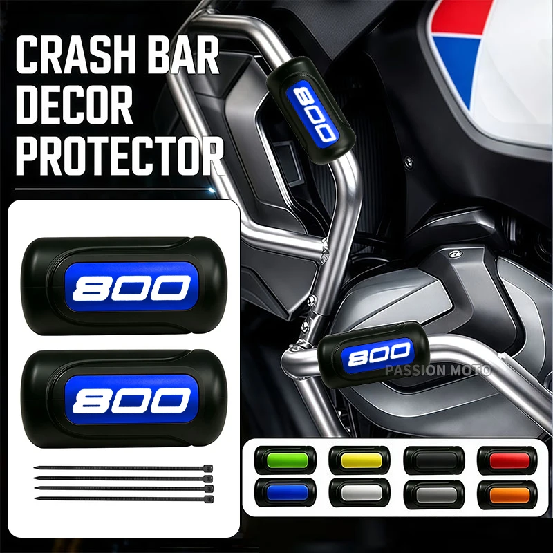 For VOGE Rally 800 DS800X Rally800 DS 800X 2026 DSX Motorcycle Engine Guard Bumper Spring Protector Crash Bar Block protection
