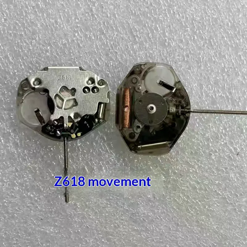 1Pcs Three Hands No Calendar New Quartz Movement High Quality Z618 Movement Watches DIY Accessories