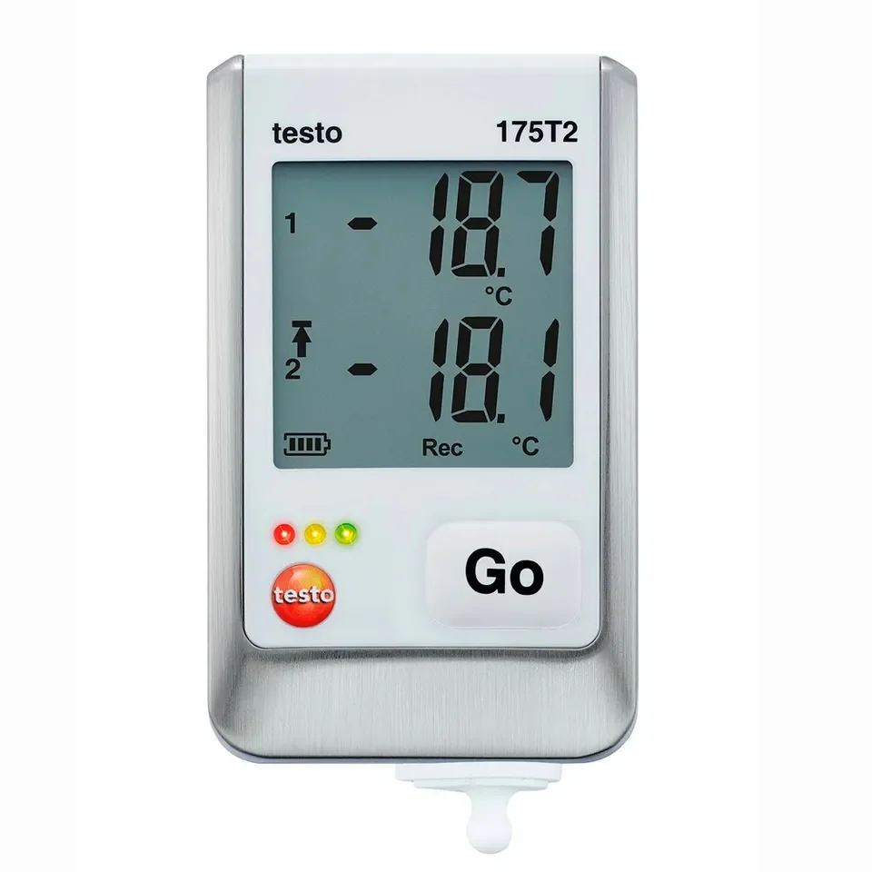 Testo175-T2 Temperature Data Logger with Internal Temperature Probe Measuring Range -35 to +55C(Internal)0572 1752