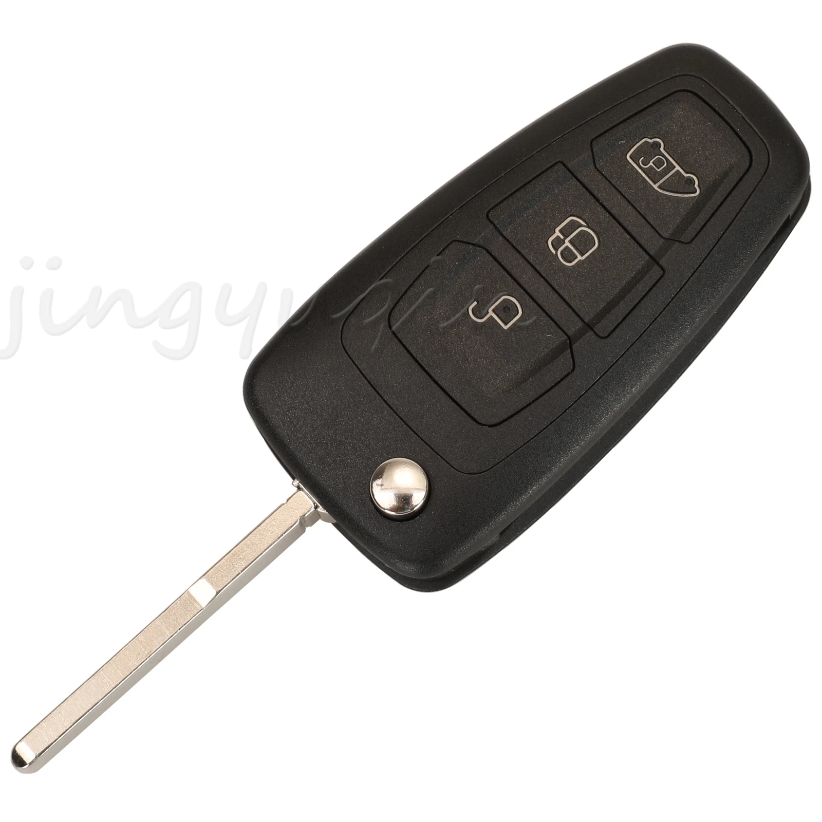 Jingyuqin For Ford Transit Transit Custom No Original Car Key Remote GK2T-15K601-AB/BK2T-15K601-AC 434 433MHz ID49 4D83 Chip