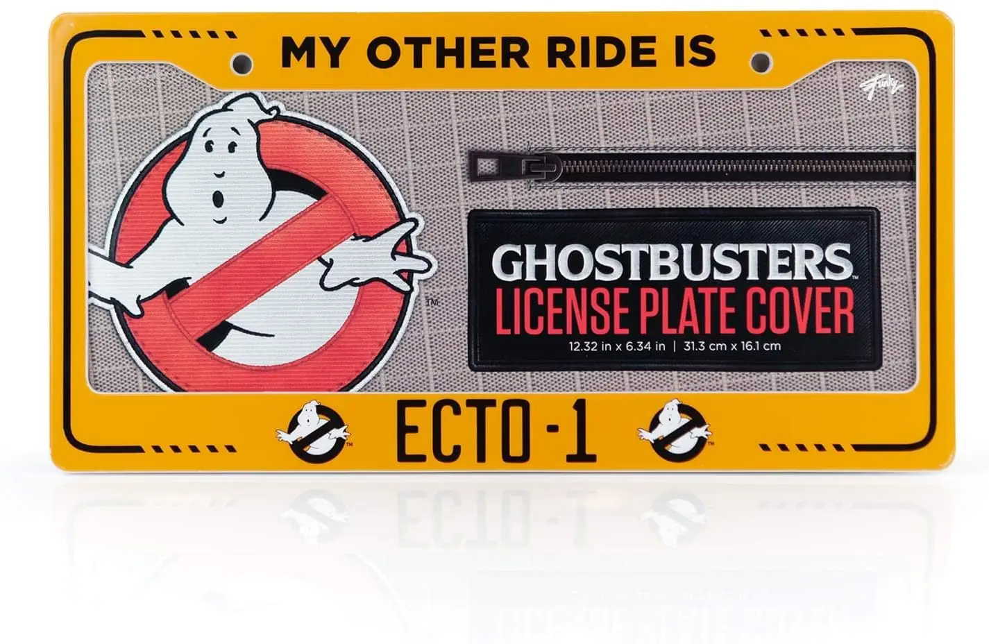 Ghostbusters ECTO-1 License Plate Frame For Cars | My Other Ride Is ECTO-1 | Official Ghostbusters Car License Plate Frame