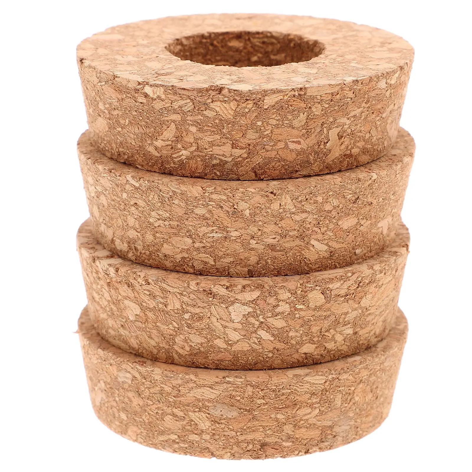 

4 Pcs Hydroponic Vase Lids Wood Covers for Planters Glass Vases Hollow Small Size Planter Lids Hydroponic Process Elegant Design