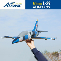 Blue Arrow 50mm L39 ALBATROS Ducted Fan EDF Jet Model Entry-Level Outdoor Hand-Throwing Fixed-Wing Simulation Electric aircraft