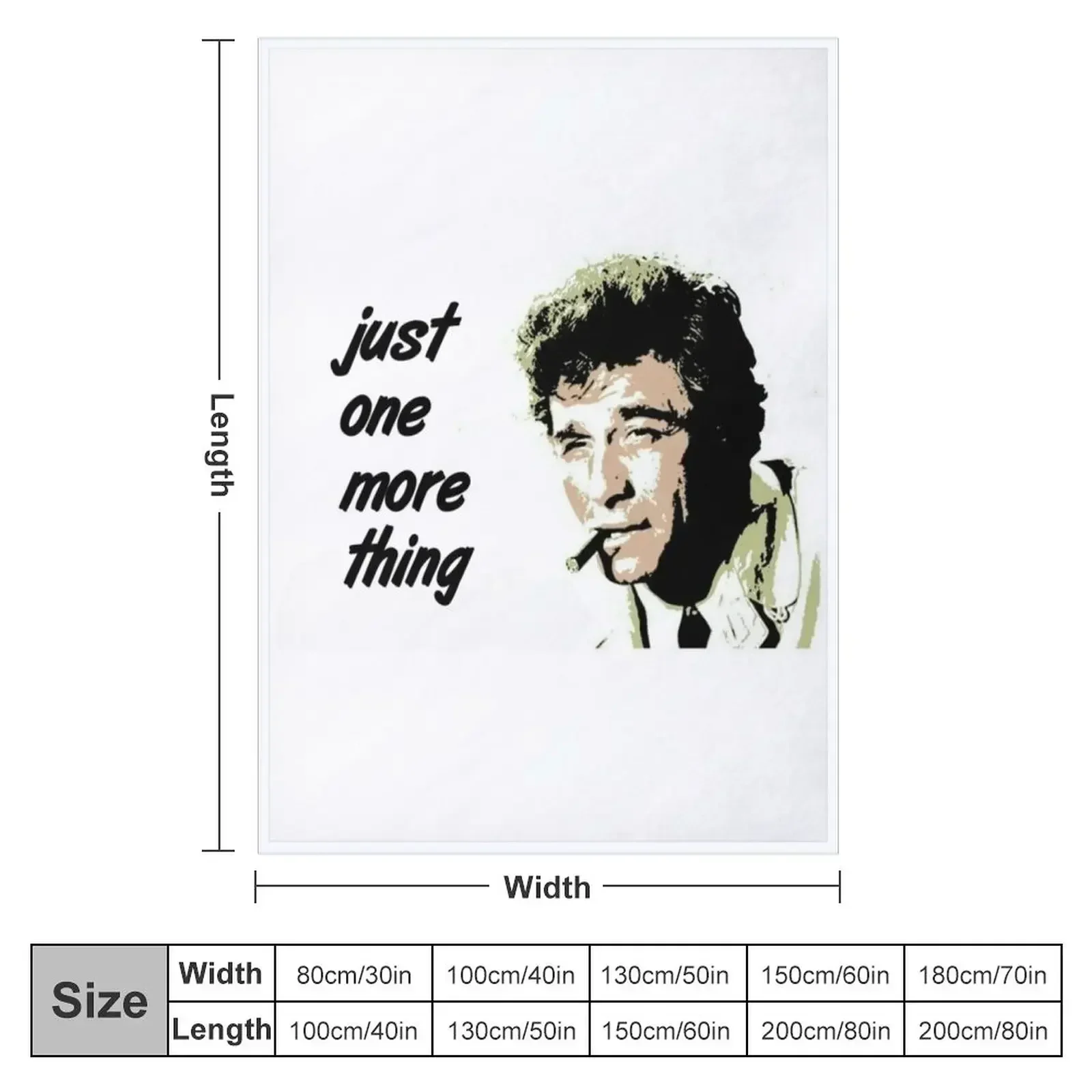 Columbo Throw Blanket christmas decoration blankets ands wednesday Blankets