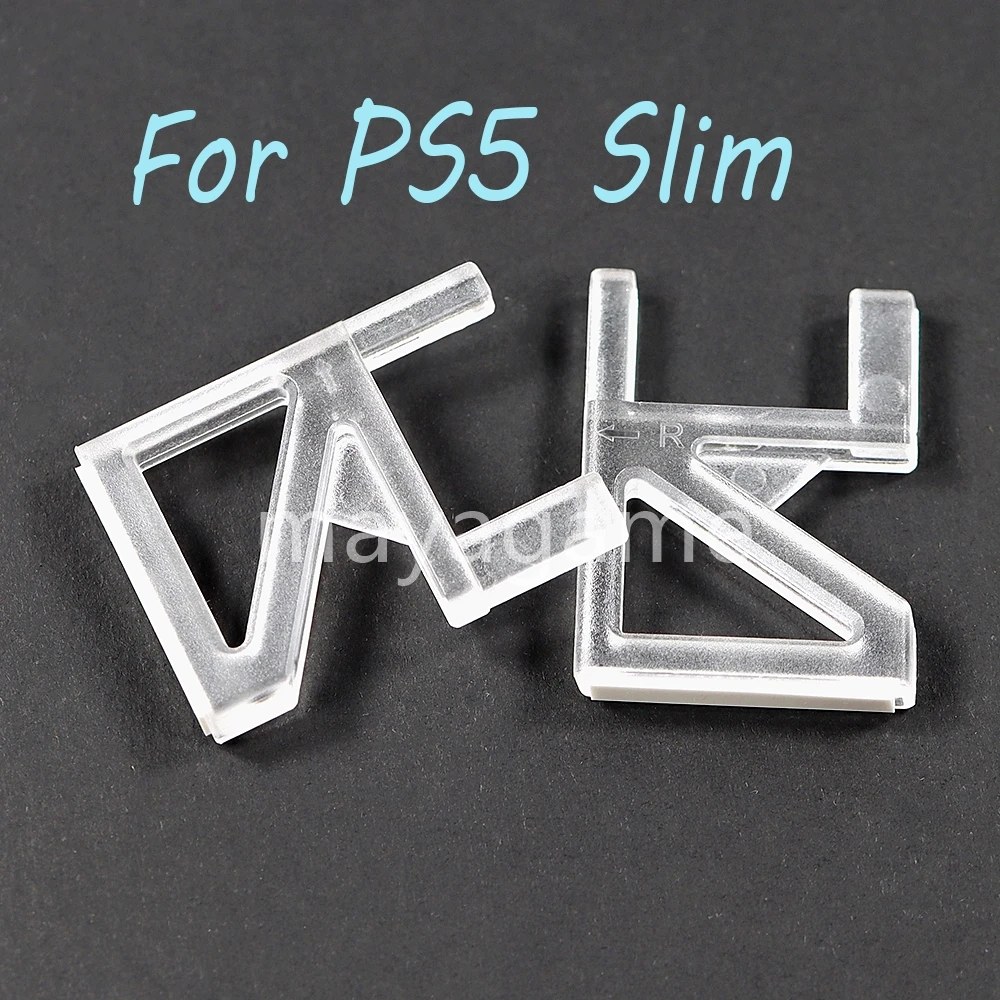 20 пар основания игровой консоли для PS5 Slim R-типа, горизонтальная подставка для дисплея, легкая подставка для игровых аксессуаров
