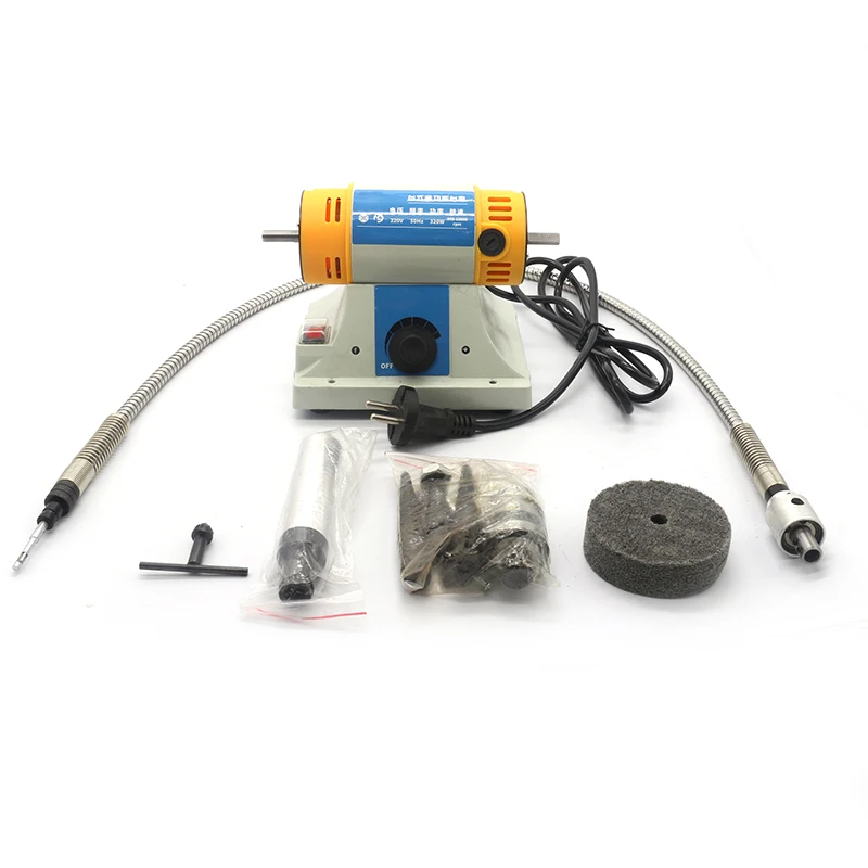Desktop Polishing Machine Jewelry Grinder DIY Multifunctional Mini Rotary Grinder