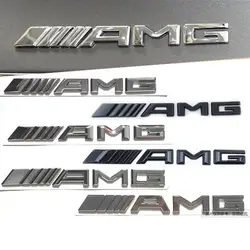 3D Plastic Car Emblem Sticker for  Mercedes benz A B C E G CLA GLK CLASS W221 W212 W213 W176 W205 W177 X253 Decoration