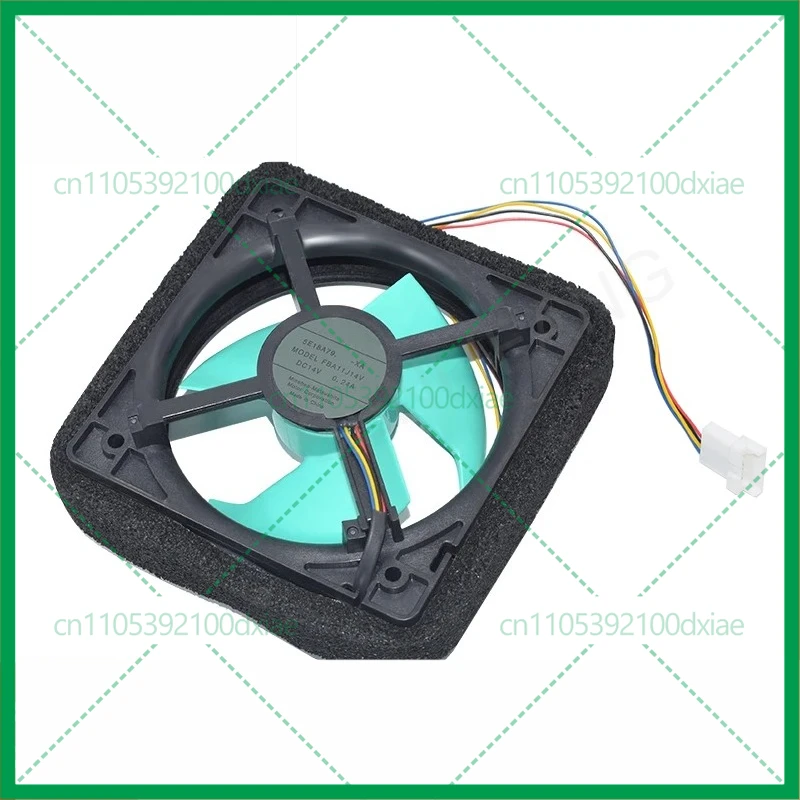 

Для NMB FBA11J14V DC14V 0,24A четыре провода квадратный охлаждающий вентилятор для холодильника