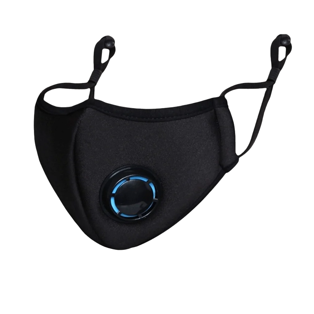 Fashion Windproof Face Mask Pluggable Gasket Lightweight Breathing Valve Mask Filter Anti Fog Cycling Protective Mask Outdoor