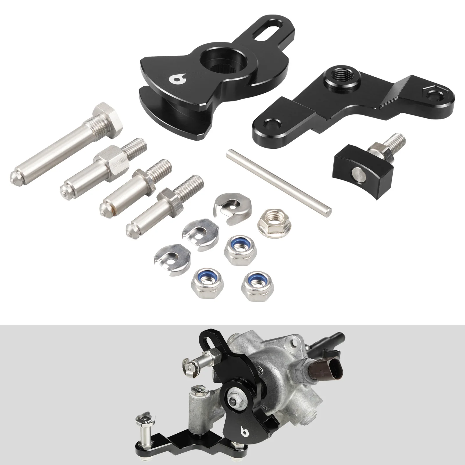 5-speed Manual Short Shifter Arm & Relay Lever Assembly Kit For VW MQ250 For Golf MK4 MK5 For Jetta MK4 For Bora For Audi A3
