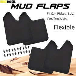 4x Universal Mudflaps Mud Flaps Splash Guards Mudguard For GMC Ford Mazda Dodge Toyota Honda Nissan Lexus Subaru Jeep BMW Audi