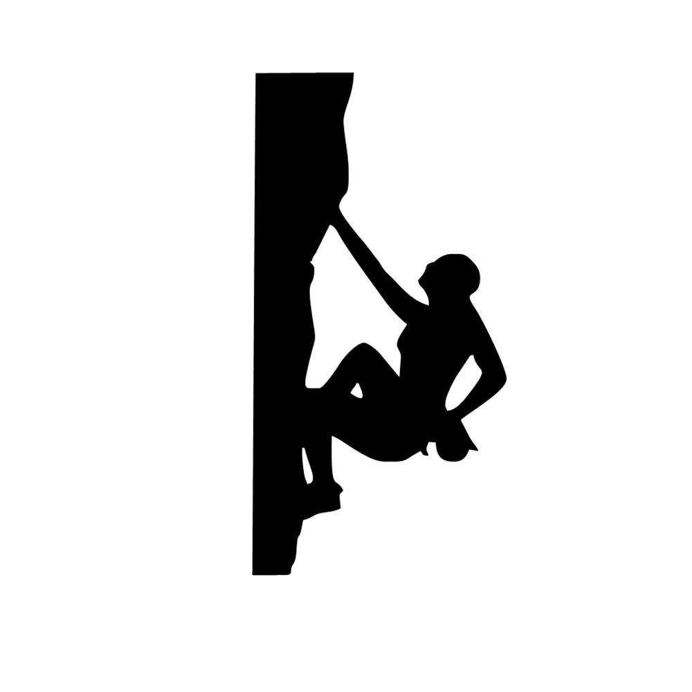 Extreme Rock Climbing Sports Vinyl Car Sticker