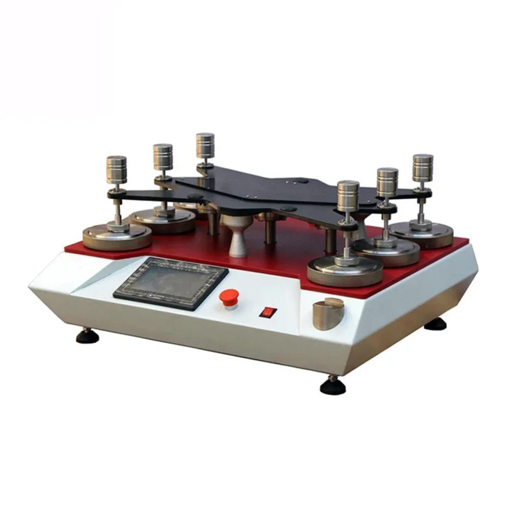 Martindale Tester abrasi dan Pilling dengan 4 posisi kerja