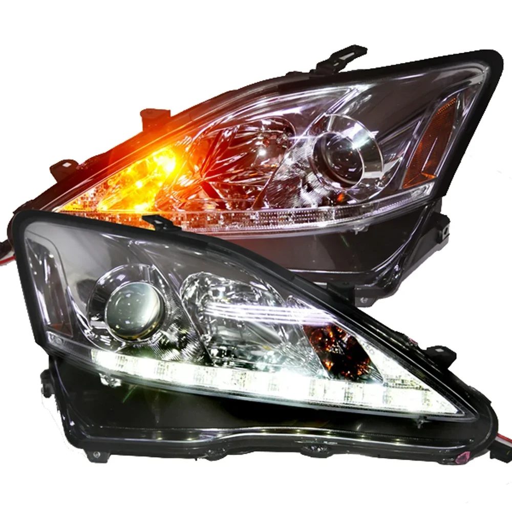 

Airow2006-2012 год для Lexus IS250 светодиодные фары хромированный корпус SN