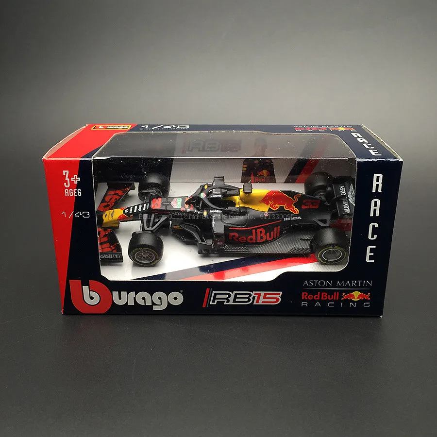 Bburago 1:43 Red Bull Racing TAG Heuer RB16b 2021 #33 MAX Verstappen Alloy Luxury Vehicle Diecast Cars Model Toy Collection Gift