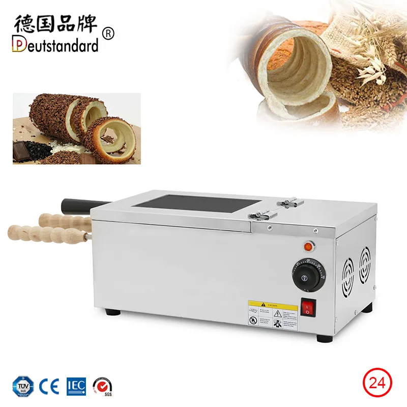 Baker machine commercial oven high temperature bagel machine ice cream bread chimney roll machine Hungarian bread