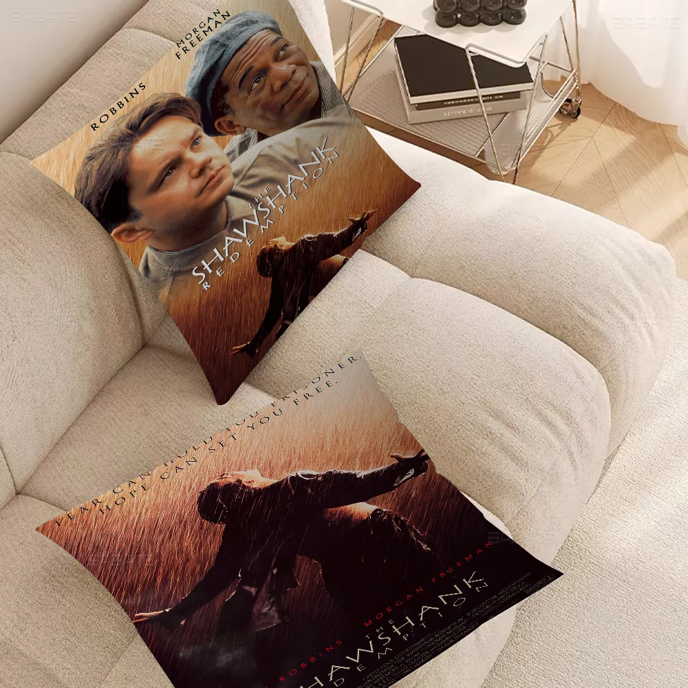 The Shawshank Redemption Pillow Anime Pillow Sofa Bed Head Pillow Cover Cushion Cover 45x45 Cm Fashion