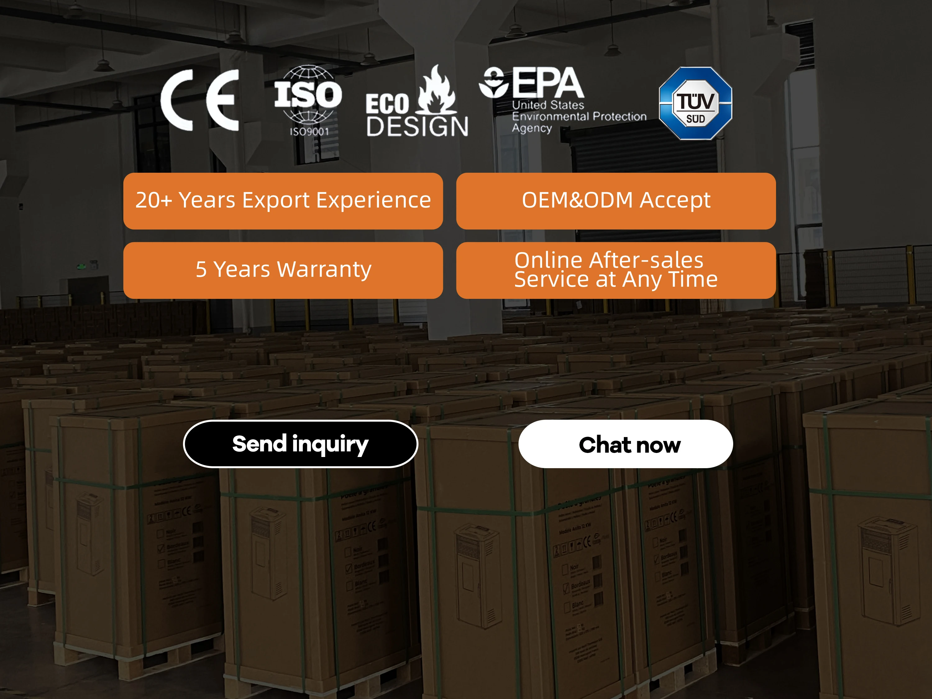 OPS1007A في الهواء الطلق غير الطاقة انفصال والمنقولة بيليه فناء سخان بيليه موقد للتخييم في الخارج