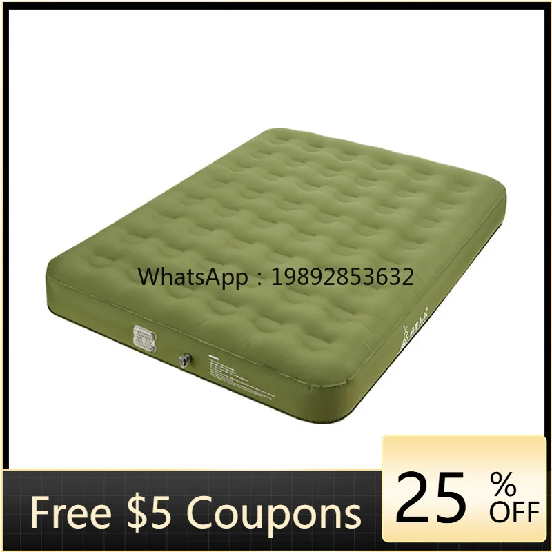 YFY Air Cushion Bed for Home and Outdoor Camping Automatic Inflatable Mattress Double Folding Sleeping Pad