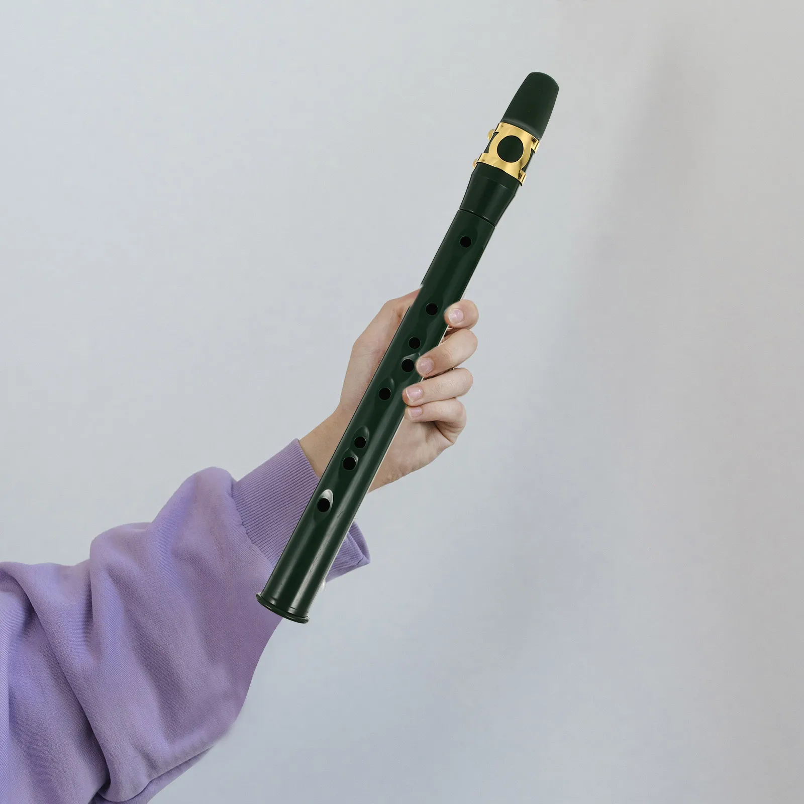 

Mini Saxophone Green ABS Material Pocket Size Kids Toy Lightweight Portable Stage Performance School Model Promote Rhythm