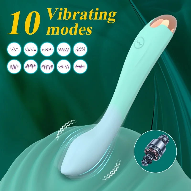 YUKUI New gradient point tide vibrator multi-frequency vibration mini AV bar female masturbation massager adult sex toys 18+