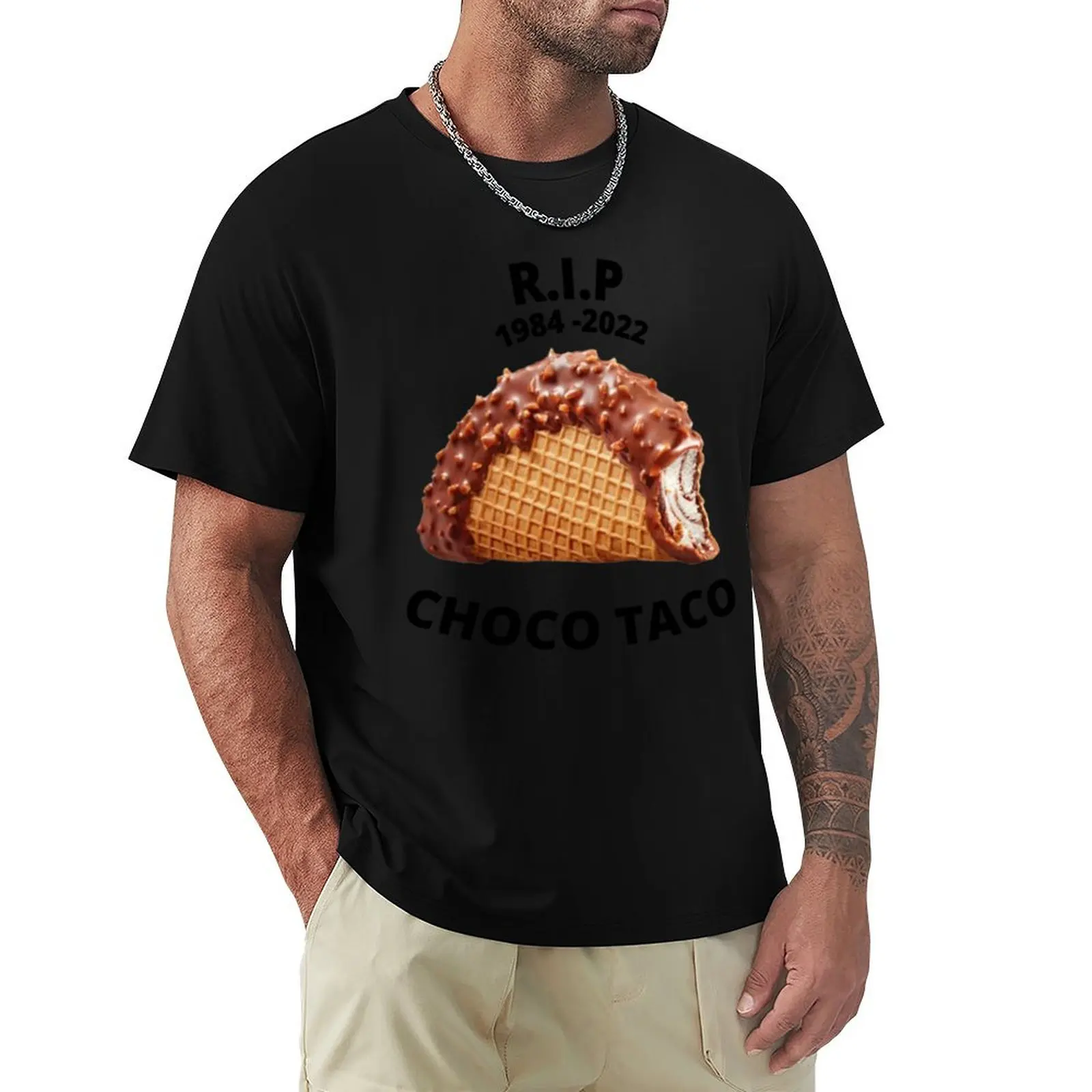 Choco Taco ice cream discontinued merchandise T-Shirt t shirts designer T-Shirt