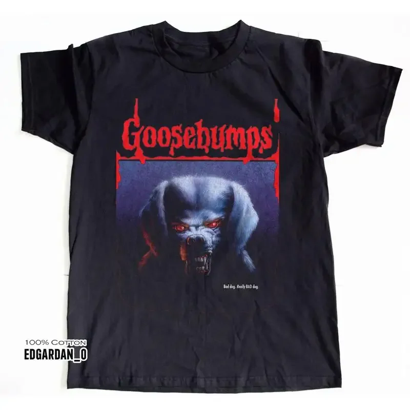 Goosebumps The Barking Ghost Bad Dog Black T Shirt Size S 5Xl