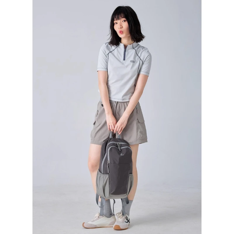 FOUVOR Zaino da viaggio ultraleggero Zaino da trekking all'aperto resistente ai graffi di grande capacità Borse da turismo leggere da donna 3068-01