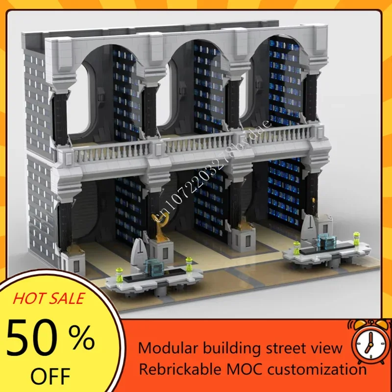 4356 STKS MOC Space Wars Order 66 Archief Aanval Bouwstenen Stad Street View Architectuur DIY Model Kinderspeelgoed Geschenken