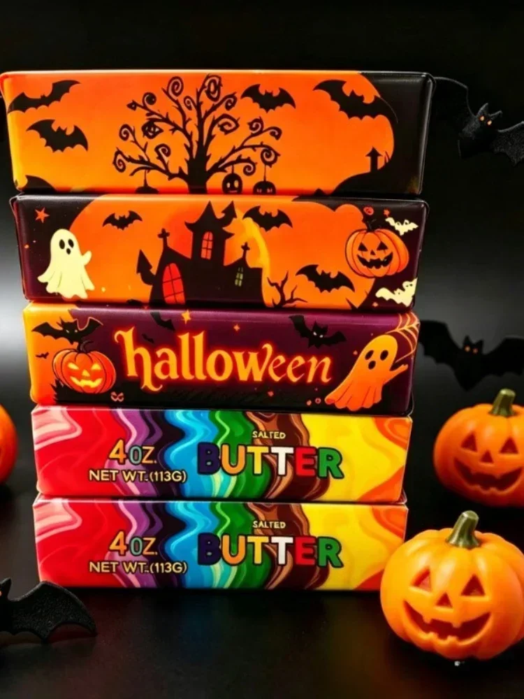 Halloween Langsam Aufsteigender Squishy Butterstick Antistress Fidget-Spielzeug Stressabbau Weiches Quetsch-Elastik-Spielzeug für Partygeschenke – Detail 12