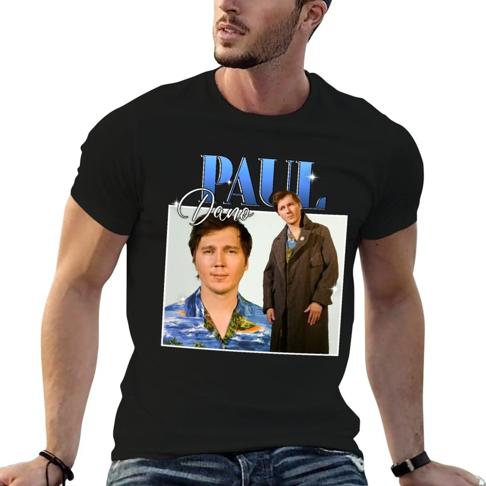 

Paul Dano Retro Vintage T-Shirt funny t shirts dark humor man t shirt summer cotton t shirt pack T-shirt