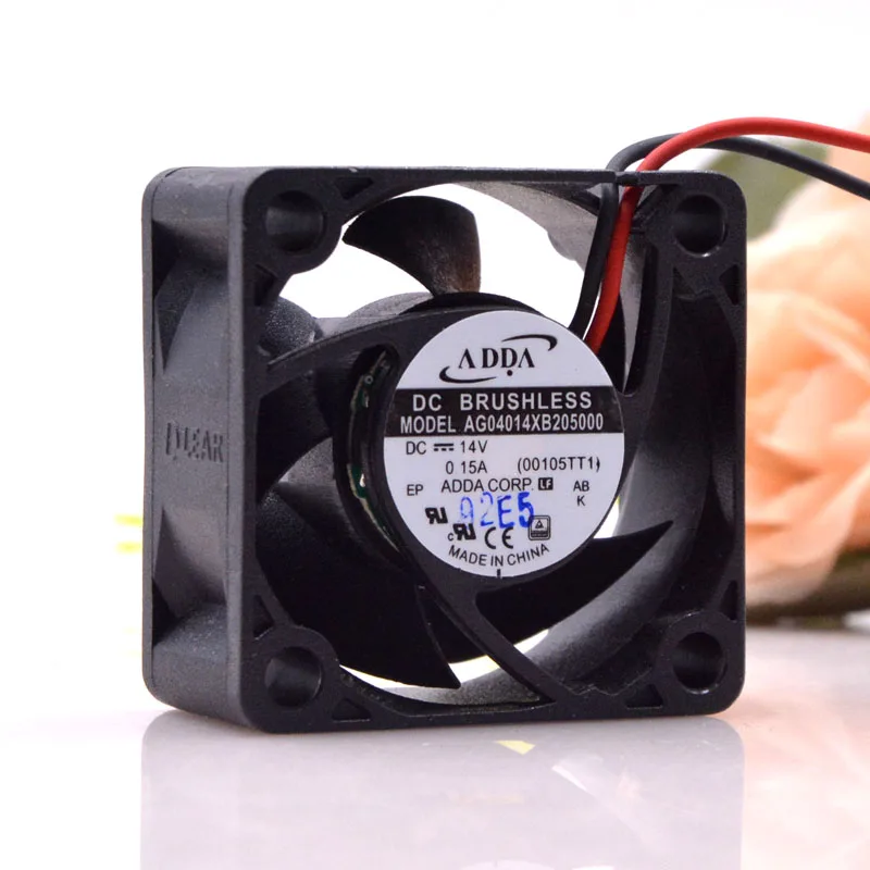 DC 14V fan AG04014XB205000 For 14VDC 0.15a 4020 4cm Max Airflow Rate Frequency Converter cooling Fan