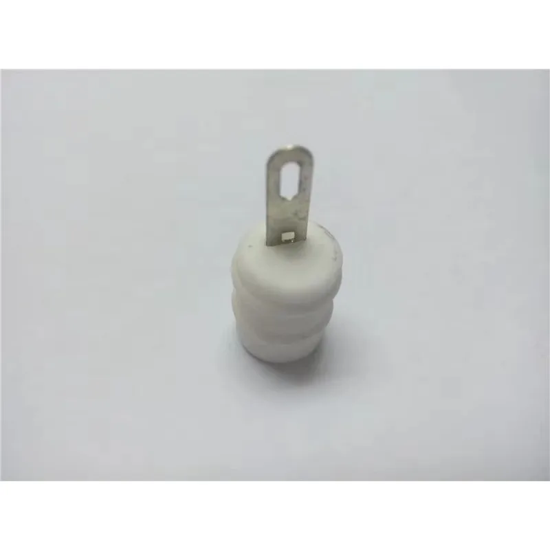 غطاء أنبوبي من السيراميك قبعات دبوس فضية لـ FU29 829 FU19 FU32 FM30 أنبوب غطاء ضغط الجهد العالي لتقوم بها بنفسك