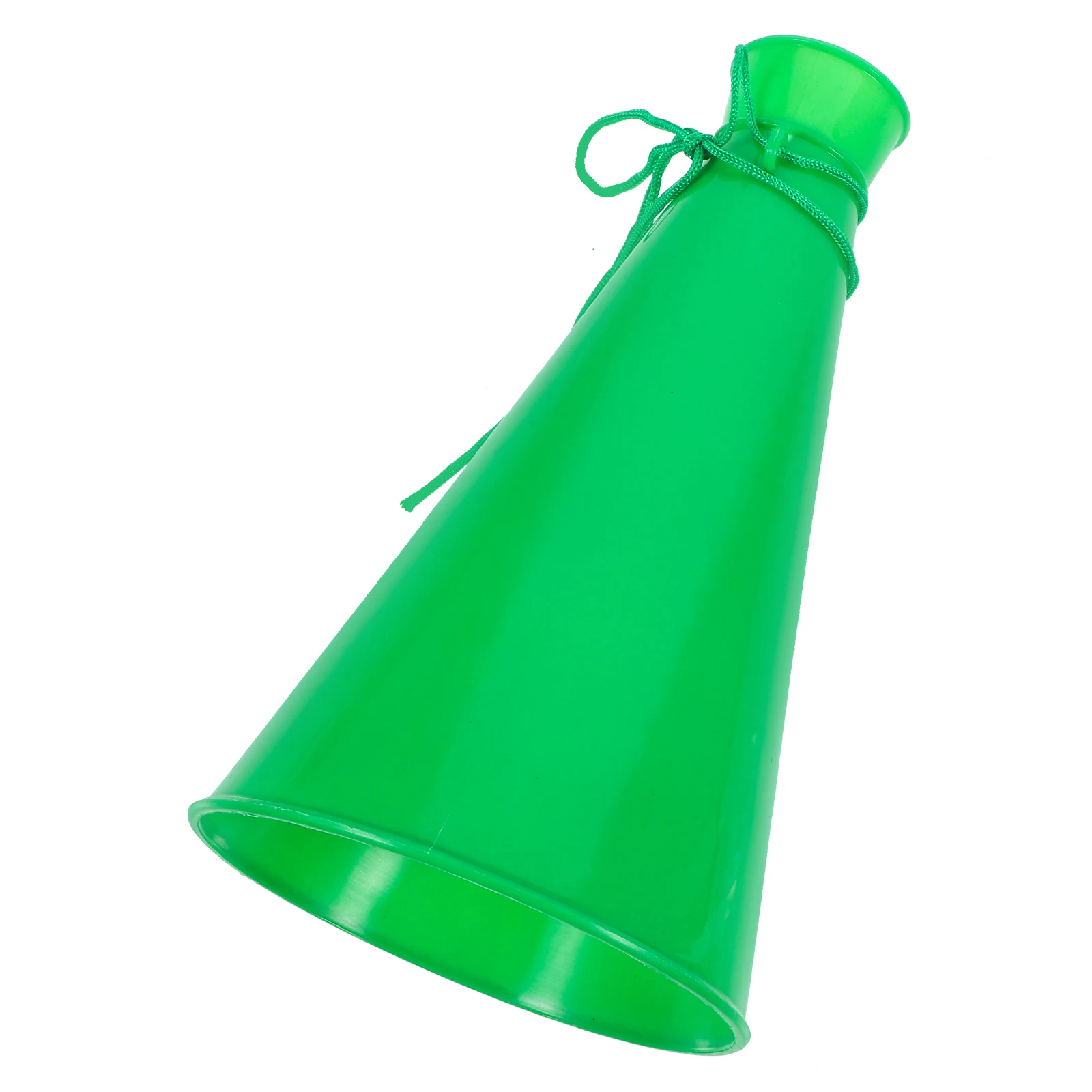 

4PCS Green Cheer Megaphone Party Noise Maker Football Game Favors Plastic Horn Toy Kids Toddler Shouting Tool for Events