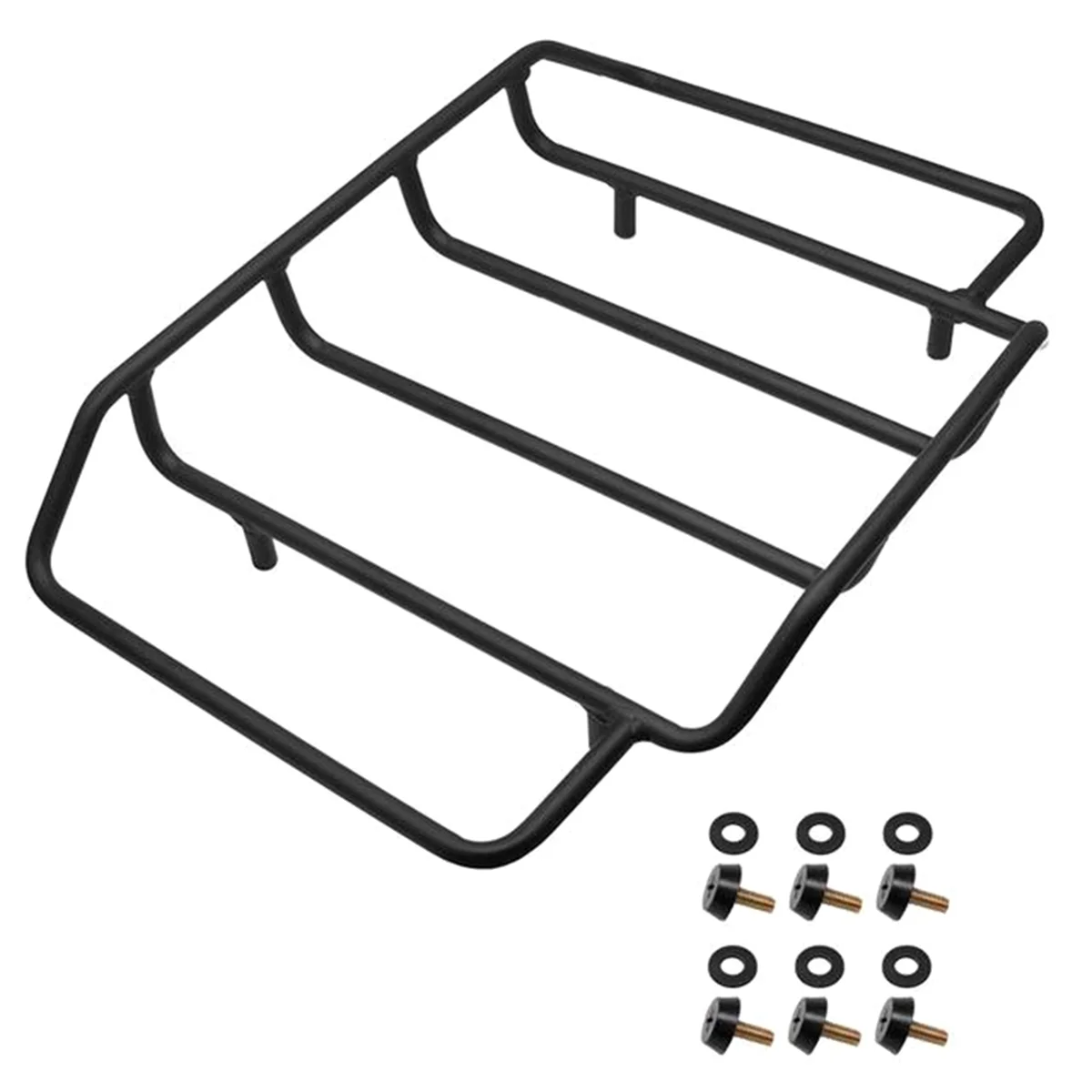 

Motorcycle Tour Pack Luggage Top Rack Trunk Pak for Touring Road Street Glide FLHX FLHR FLHT FLHTCU 84-18, B