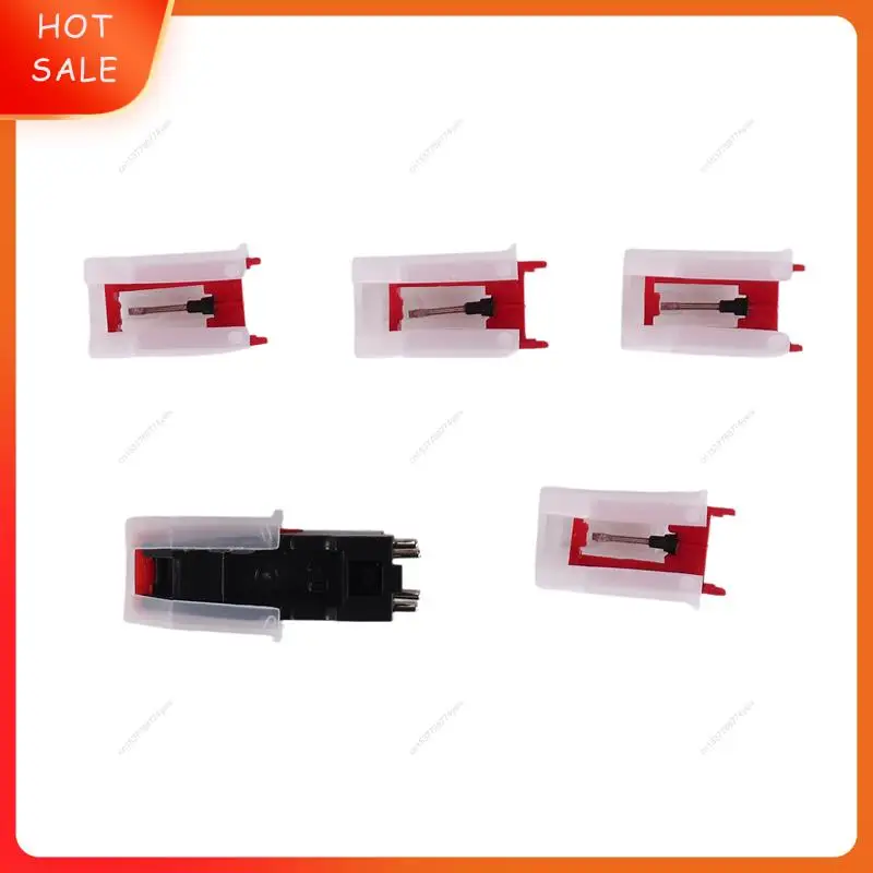 Игла проигрывателя пластинок, 1 картридж проигрывателя пластинок с 4 сменными алмазными стилусами для Crosley, Victrola, LP A62X