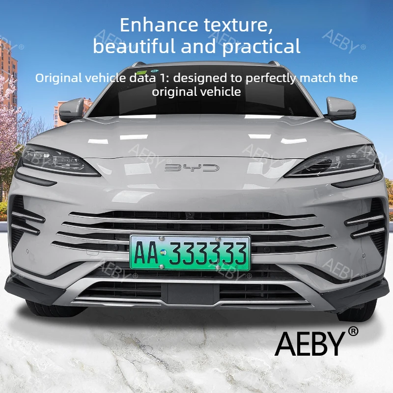 For BYD Seal U DM-i 2023-2025 Anti-Collision Protection Strip,Front Bumper Protection Kit,Corner Protection Film,Accessories