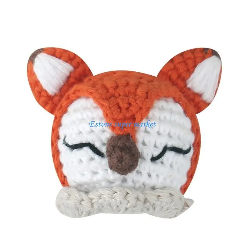 090B Animal Bead Rattle Toy Pacifier Bead Teether Necklace DIY Baby Teething Gift
