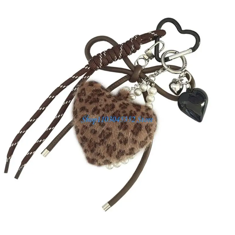 مضفر حبل المفاتيح حقيبة الزينة سحر سيارة كيرينغ العصرية حقيبة الملحقات حقيبة الظهر قلادة سحر لحقيبة المحفظة