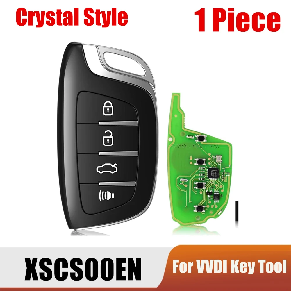 

For Xhorse XSCS00EN Universal Smart Remote Key Fob 4 Buttons for VVDI Key Tool