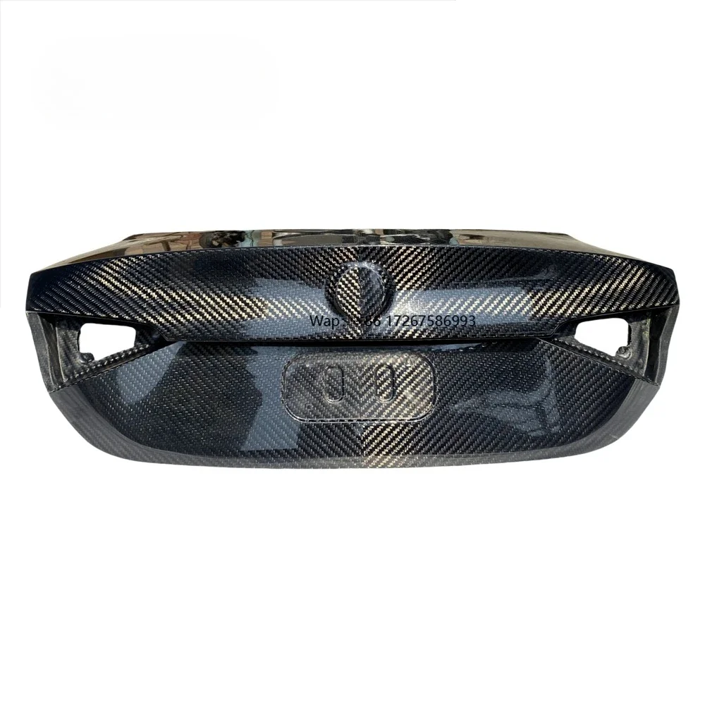 New OEM Carbon Fiber Trunk Lid for Giulia High-quality Luggage Lid with 6K Carbon Fiber Texture Bolt-On Upgrade